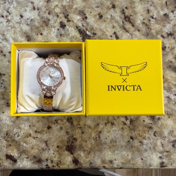 Invicta Women's Rose Gold Watch - Picture 1 of 3